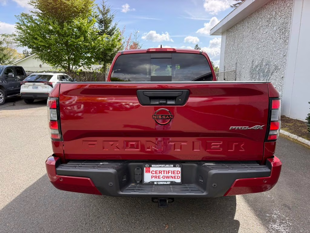 2023 Cardinal Red Metallic Tricoat Nissan Frontier PRO-4X 4X4 Truck