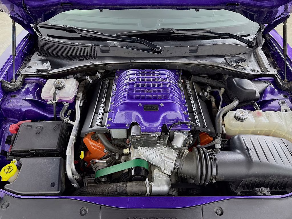 2023 Plum Crazy Pearlcoat Dodge Charger SRT Hellcat Widebody RWD Sedan