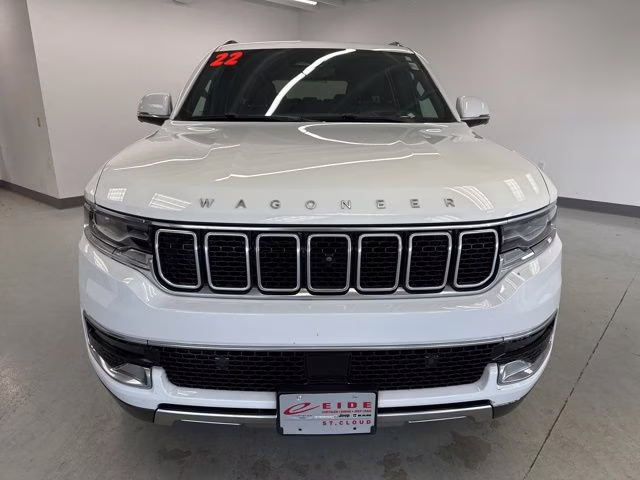 2022 Bright White Clearcoat Jeep Wagoneer Series III 4X4 SUV
