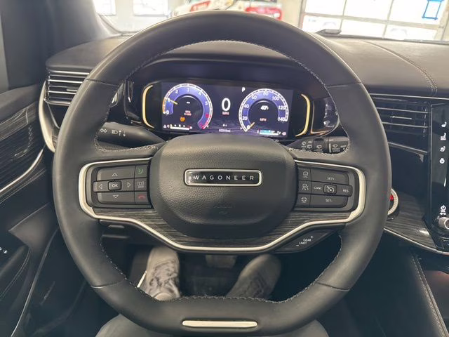 2022 Bright White Clearcoat Jeep Wagoneer Series III 4X4 SUV