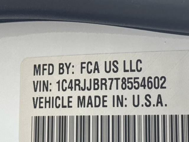 2026 Bright White Clearcoat Jeep Grand Cherokee L Limited RWD SUV