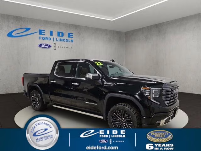 2022 Onyx Black GMC Sierra 1500 Denali Ultimate 4X4 Truck