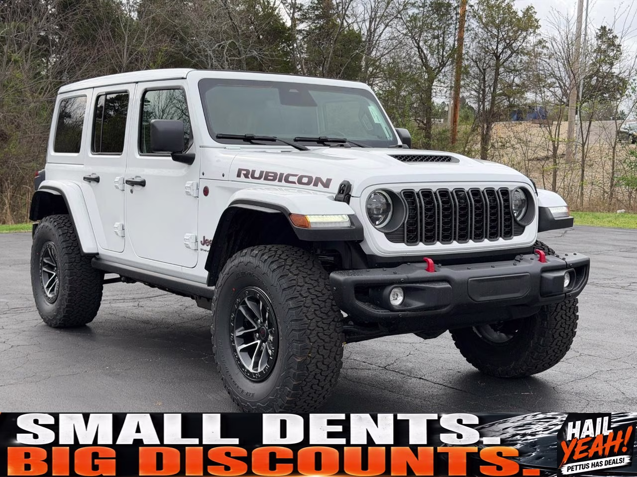 2026 Bright White Clearcoat Jeep Wrangler Rubicon X 4X4 SUV