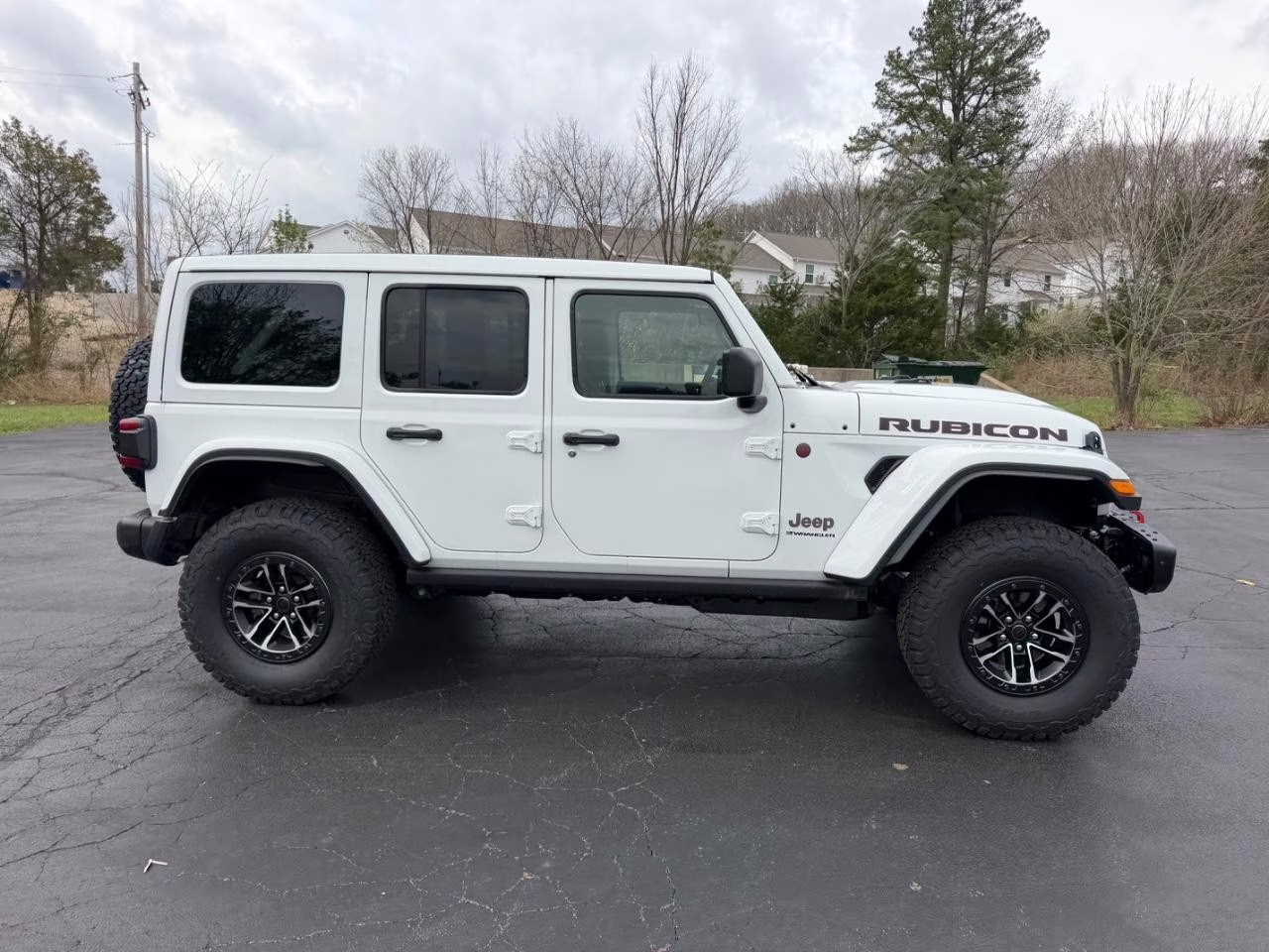 2026 Bright White Clearcoat Jeep Wrangler Rubicon X 4X4 SUV