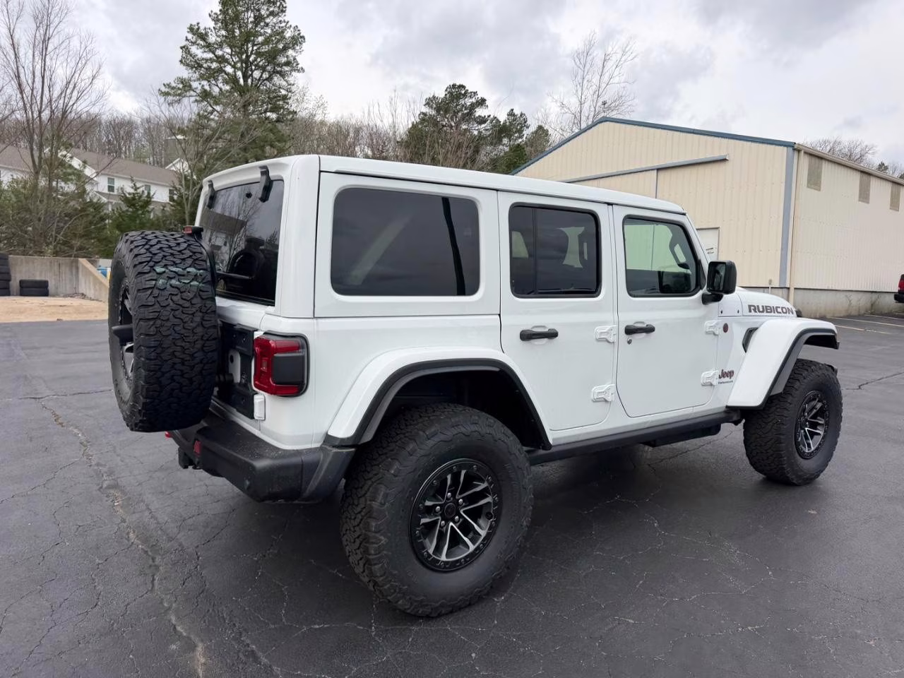 2026 Bright White Clearcoat Jeep Wrangler Rubicon X 4X4 SUV