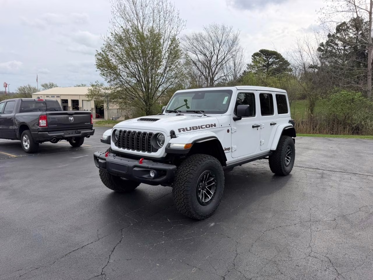 2026 Bright White Clearcoat Jeep Wrangler Rubicon X 4X4 SUV
