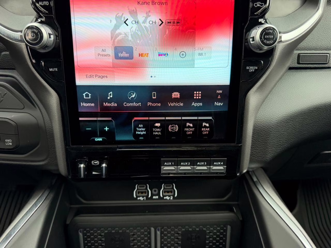 2026 Granite Crystal Metallic Clearcoat Ram 3500 Laramie 4X4 Truck