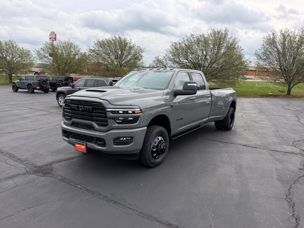 2026 Granite Crystal Metallic Clearcoat Ram 3500 Laramie 4X4 Truck
