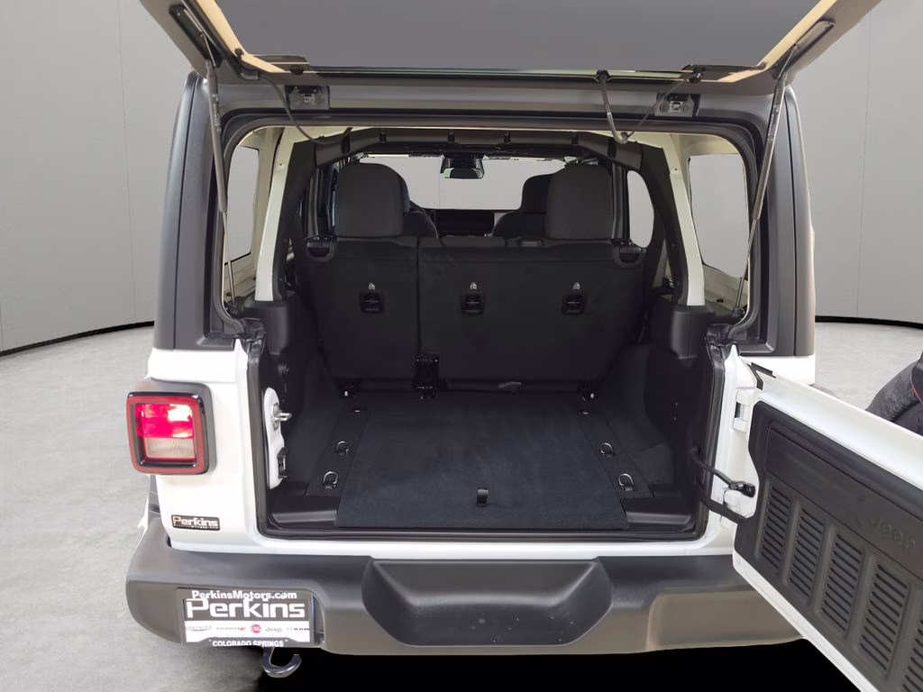 2026 Bright White Clearcoat Jeep Wrangler Sport S 4X4 SUV