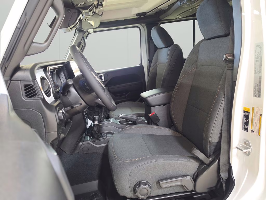 2026 Bright White Clearcoat Jeep Wrangler Sport S 4X4 SUV