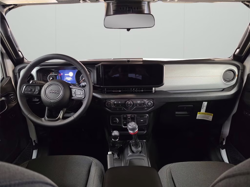 2026 Bright White Clearcoat Jeep Wrangler Sport S 4X4 SUV