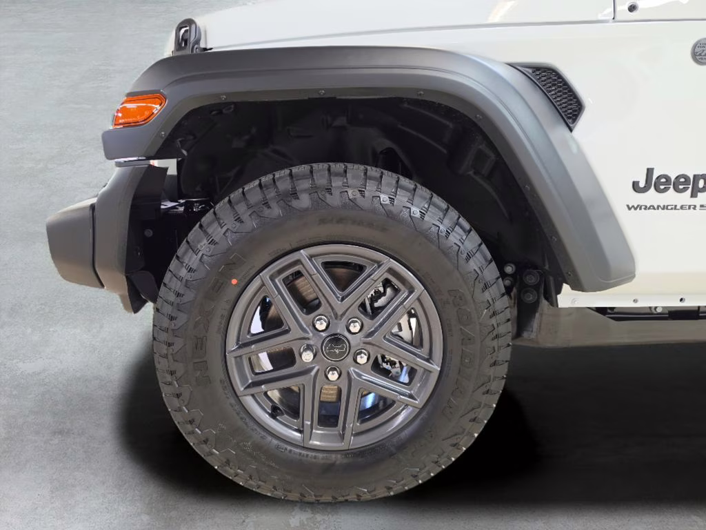 2026 Bright White Clearcoat Jeep Wrangler Sport S 4X4 SUV