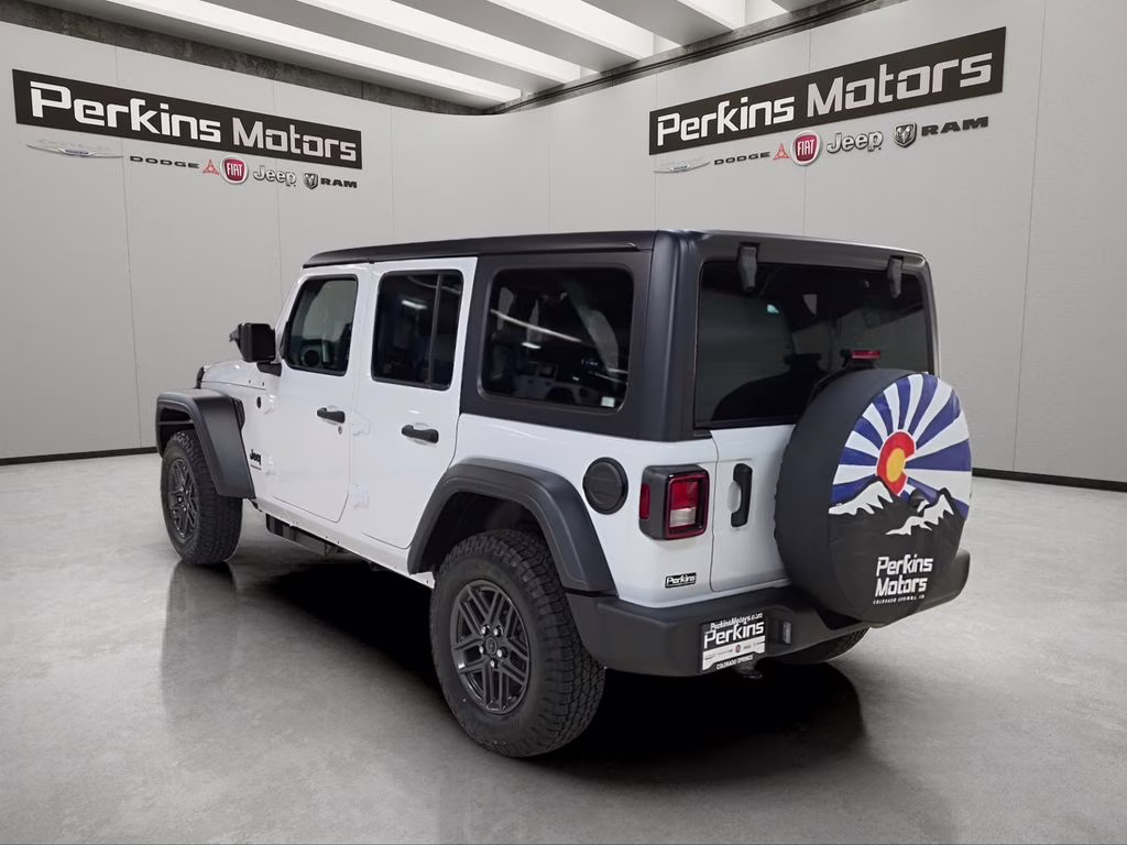 2026 Bright White Clearcoat Jeep Wrangler Sport S 4X4 SUV