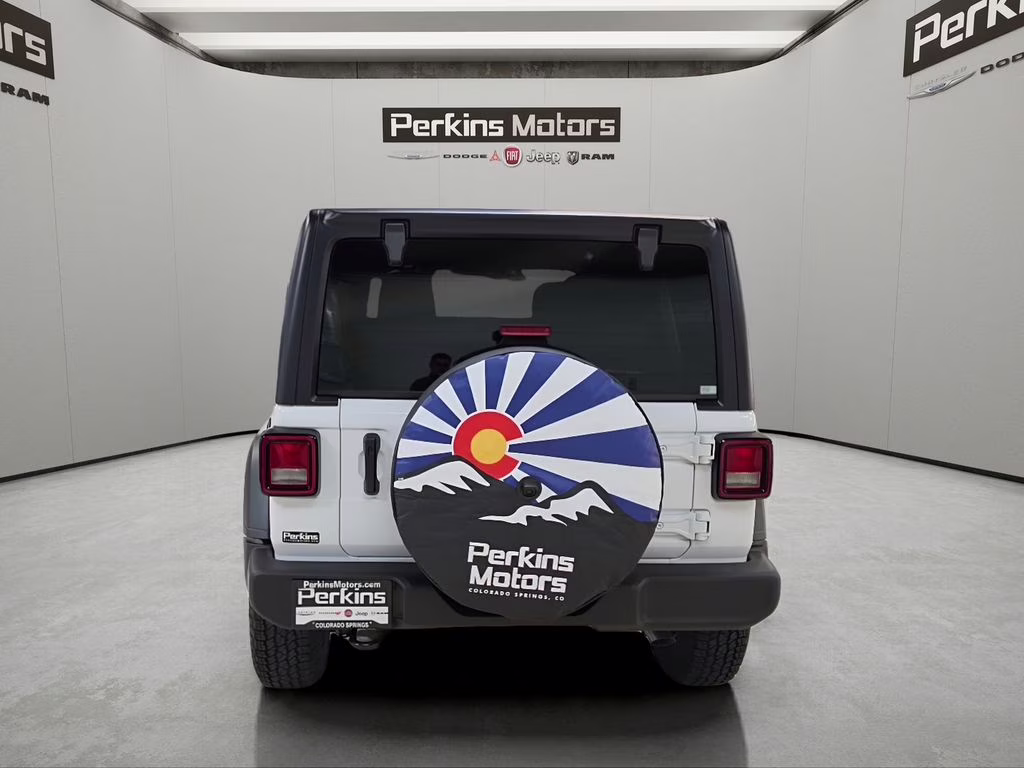2026 Bright White Clearcoat Jeep Wrangler Sport S 4X4 SUV