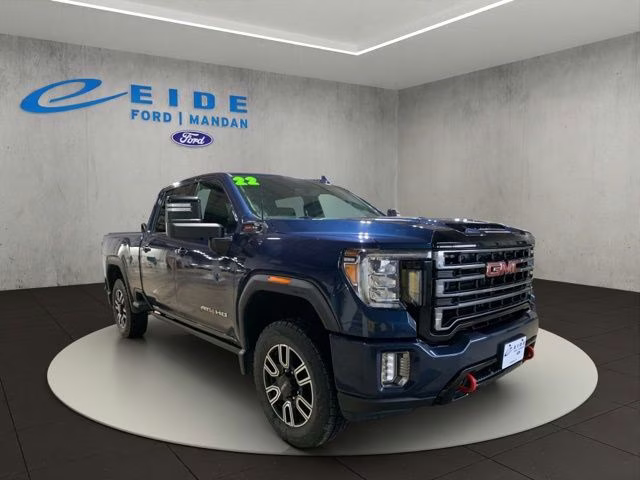 2022 Pacific Blue Metallic GMC Sierra 2500HD AT4 4X4 Truck