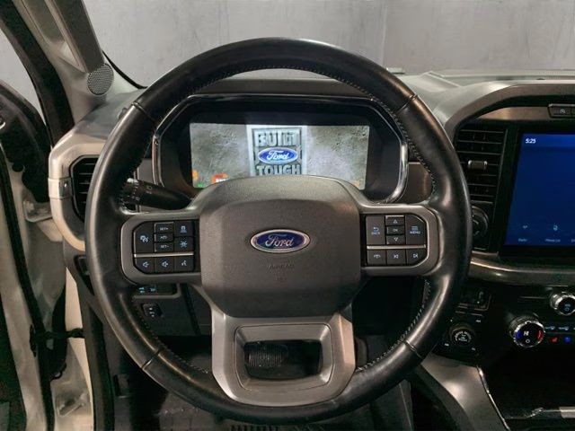 2021 Star White Metallic Tri-Coat Ford F-150 Lariat 4X4 Truck