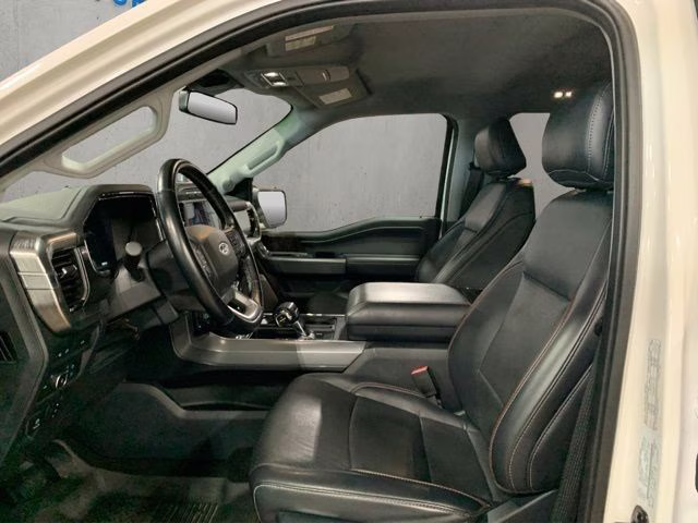 2021 Star White Metallic Tri-Coat Ford F-150 Lariat 4X4 Truck