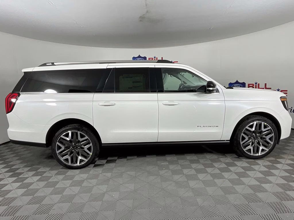 2026 White Ford Expedition Max Platinum 4X4 SUV