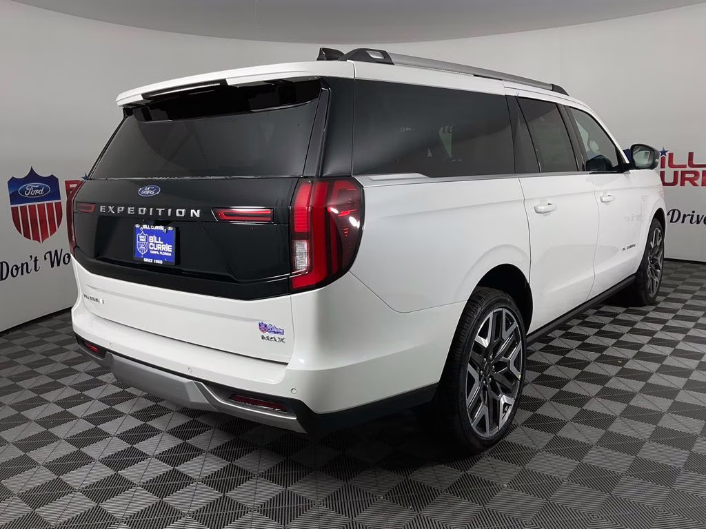2026 White Ford Expedition Max Platinum 4X4 SUV