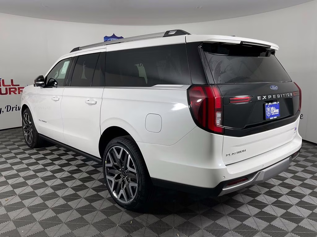 2026 White Ford Expedition Max Platinum 4X4 SUV