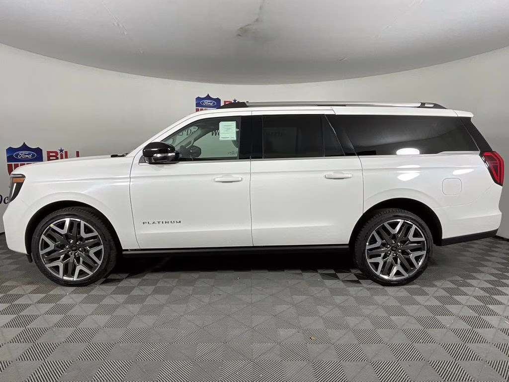 2026 White Ford Expedition Max Platinum 4X4 SUV