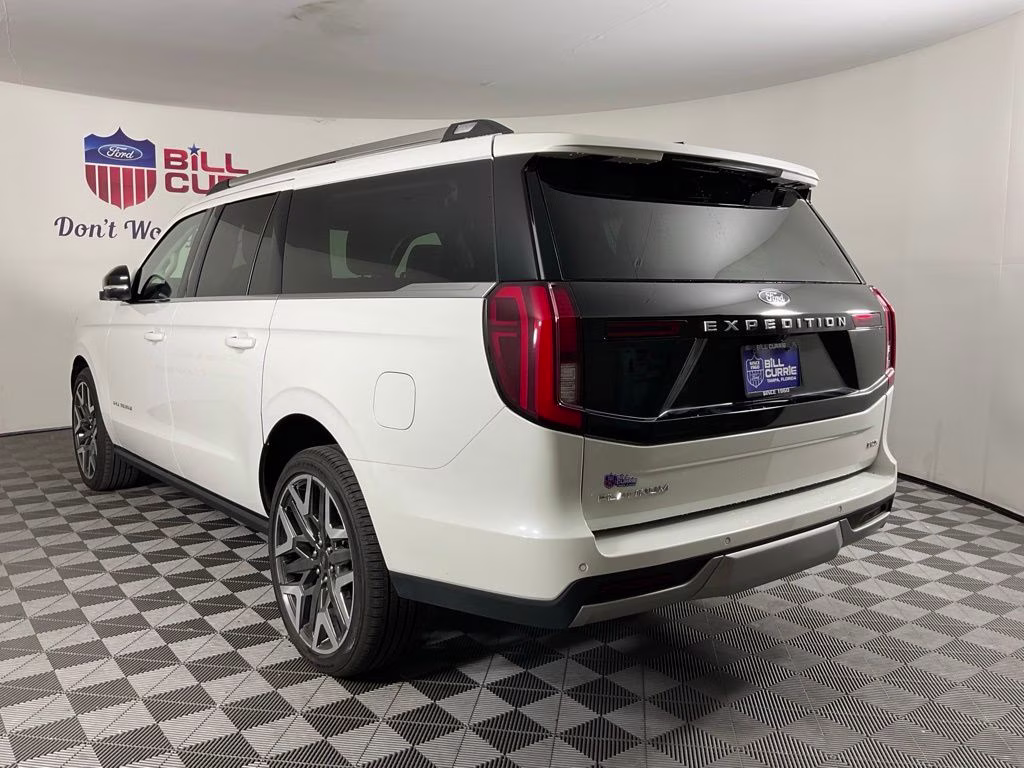 2026 White Metallic Ford Expedition Max Platinum 4X4 SUV