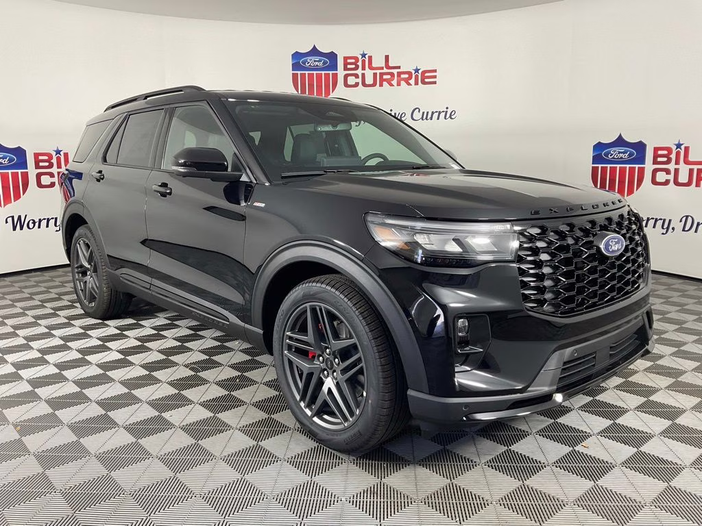 2026 Black Ford Explorer ST-Line RWD SUV