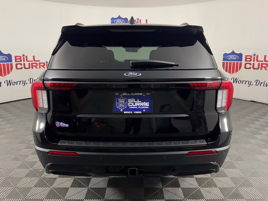 2026 Black Ford Explorer ST-Line RWD SUV
