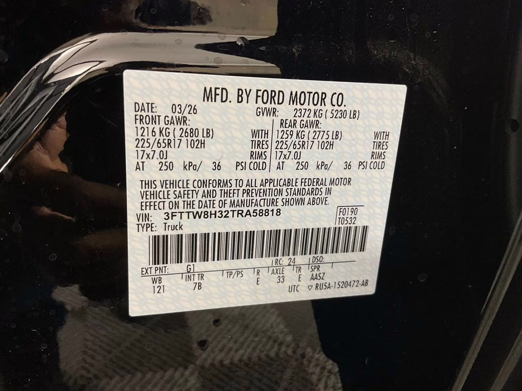 2026 Shadow Ford Maverick XLT FWD Truck