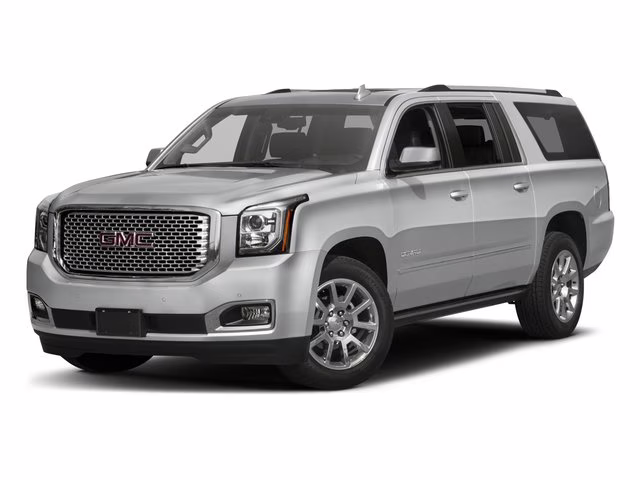 2017 Iridium Metallic GMC Yukon XL Denali w/Leather, Moonroof, & Pwr Boards, 4X4 SUV