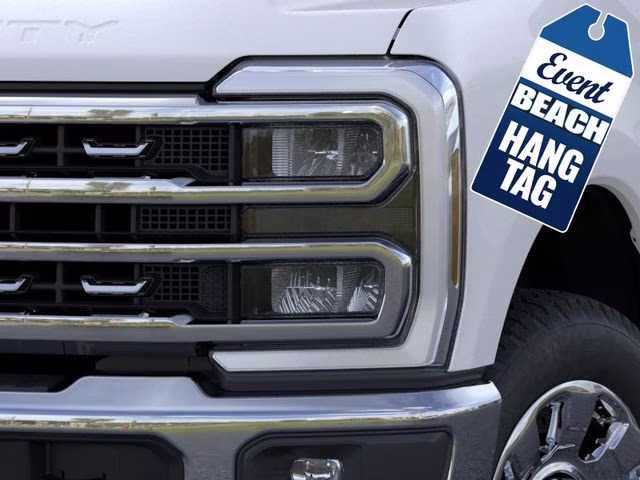 2026 Star White Metallic Tri-Coat Ford Super Duty F-250 SRW Lariat 4X4 Truck