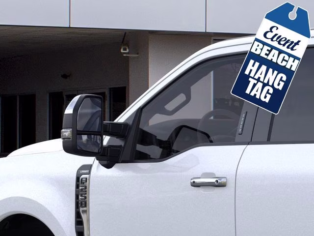 2026 Star White Metallic Tri-Coat Ford Super Duty F-250 SRW Lariat 4X4 Truck
