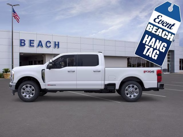 2026 Star White Metallic Tri-Coat Ford Super Duty F-250 SRW Lariat 4X4 Truck