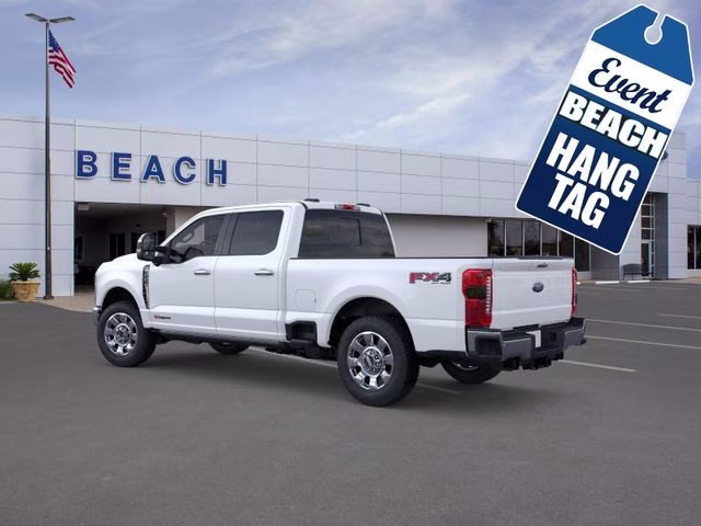 2026 Star White Metallic Tri-Coat Ford Super Duty F-250 SRW Lariat 4X4 Truck