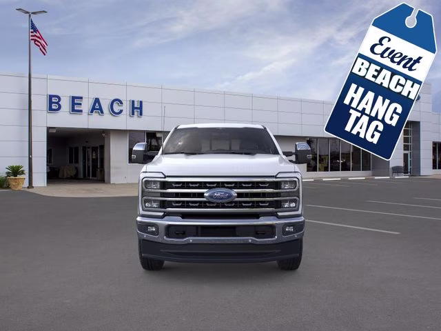 2026 Star White Metallic Tri-Coat Ford Super Duty F-250 SRW Lariat 4X4 Truck