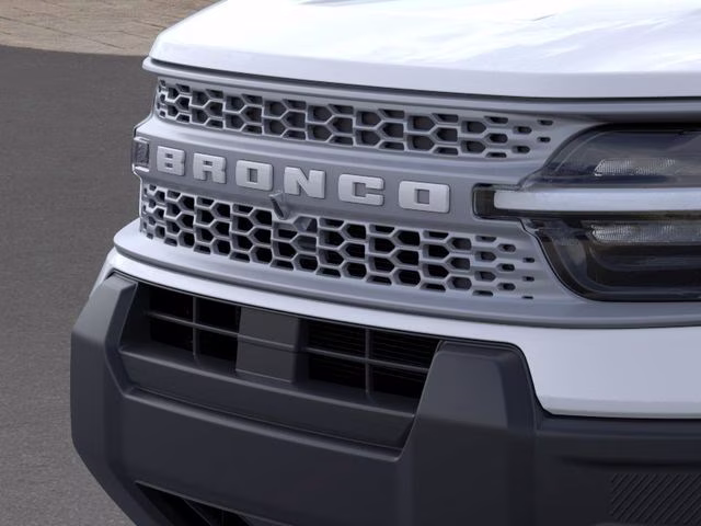 2026 White Metallic Ford Bronco Sport Outer Banks 4X4 SUV