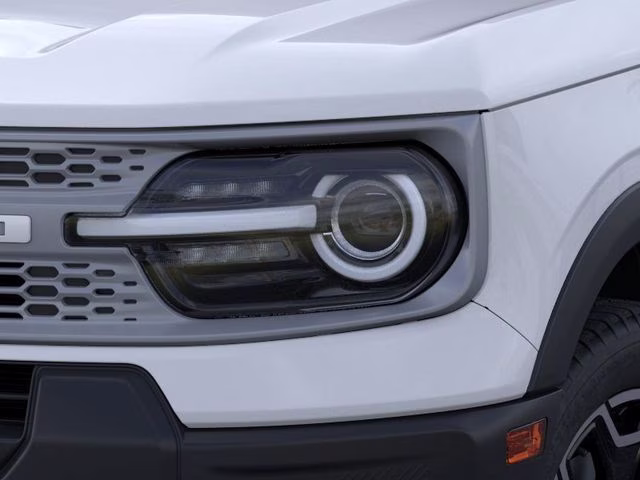 2026 White Metallic Ford Bronco Sport Outer Banks 4X4 SUV