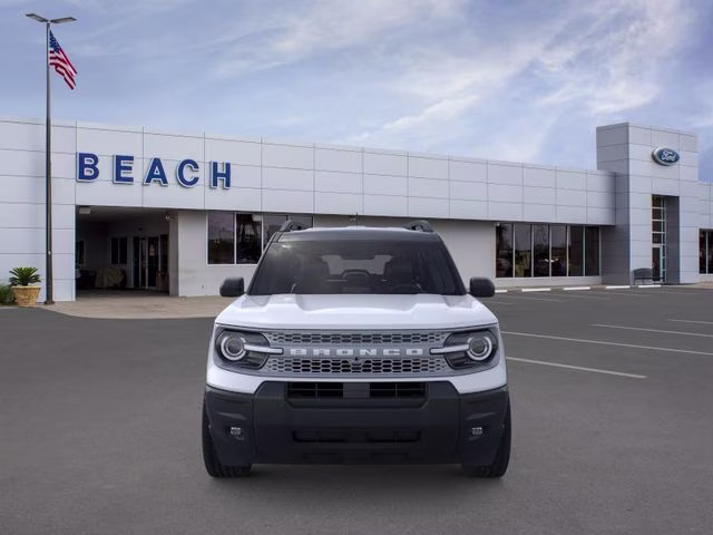 2026 White Metallic Ford Bronco Sport Outer Banks 4X4 SUV