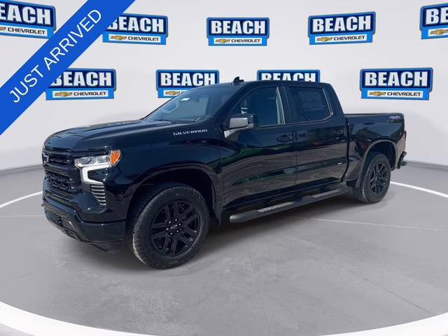 2026 Black Chevrolet Silverado 1500 RST 4X4 Truck