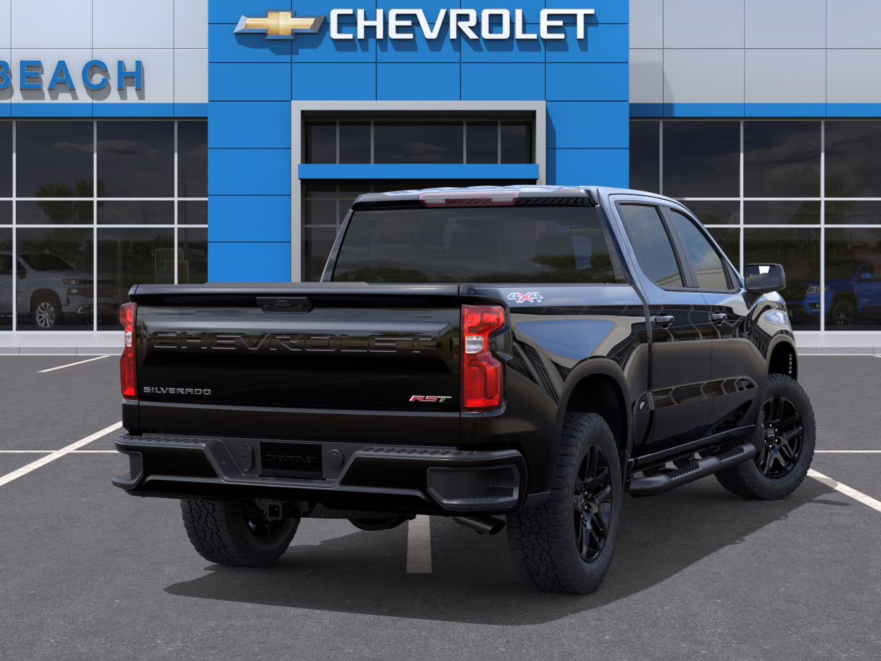 2026 Black Chevrolet Silverado 1500 RST 4X4 Truck