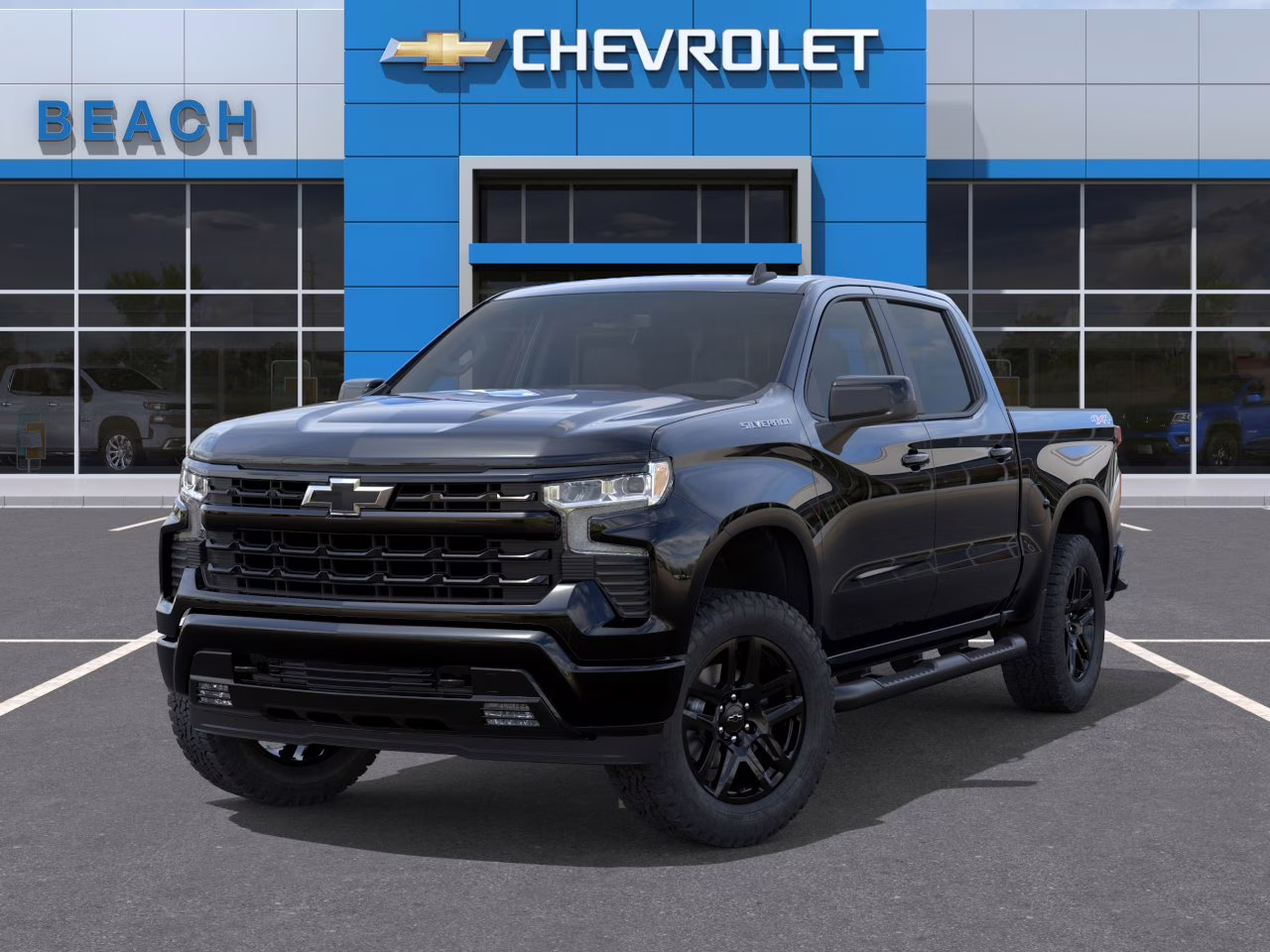 2026 Black Chevrolet Silverado 1500 RST 4X4 Truck