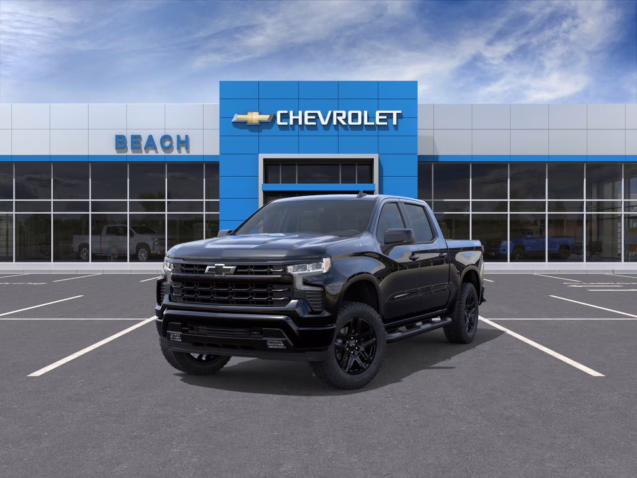 2026 Black Chevrolet Silverado 1500 RST 4X4 Truck