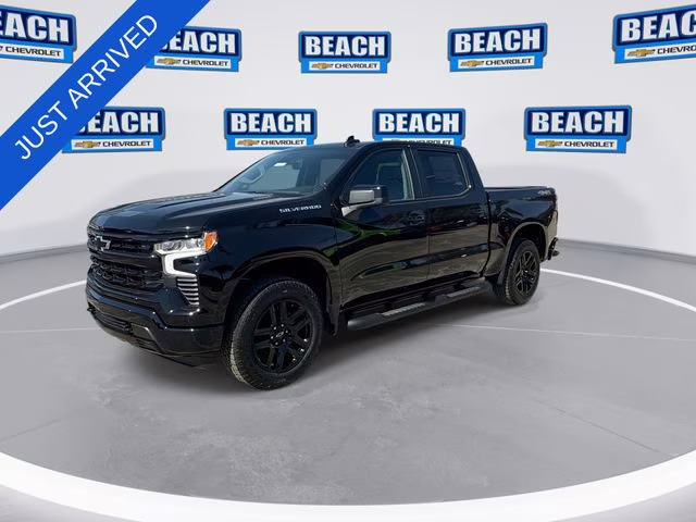 2026 Black Chevrolet Silverado 1500 RST 4X4 Truck