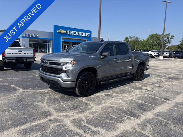 2026 Sterling Gray Metallic Chevrolet Silverado 1500 RST 4X4 Truck