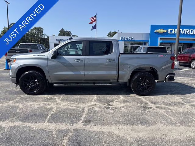 2026 Sterling Gray Metallic Chevrolet Silverado 1500 RST 4X4 Truck