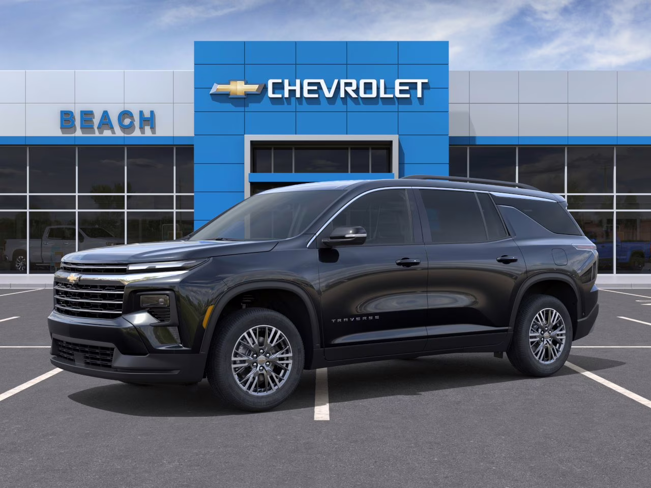 2026 Mosaic Black Metallic Chevrolet Traverse LT FWD SUV