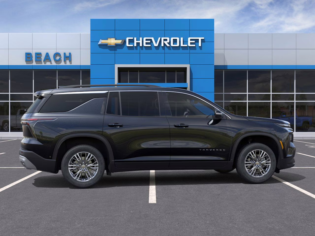 2026 Mosaic Black Metallic Chevrolet Traverse LT FWD SUV