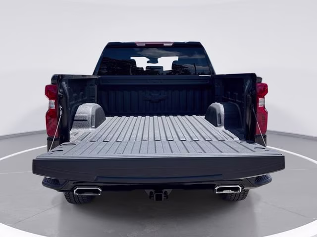 2026 Black Chevrolet Silverado 1500 Custom Trail Boss 4X4 Truck
