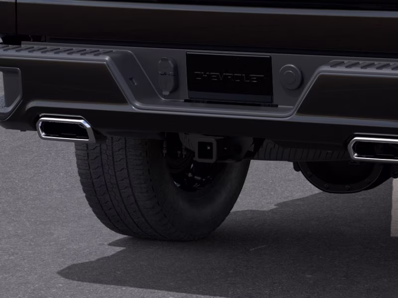 2026 Black Chevrolet Silverado 1500 Custom Trail Boss 4X4 Truck