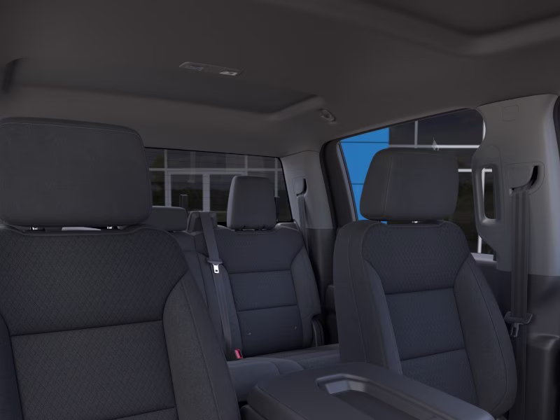 2026 Black Chevrolet Silverado 1500 Custom Trail Boss 4X4 Truck
